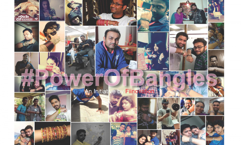 Power Of Bangles – Family Members Participating in The Social Media Campaign 2015