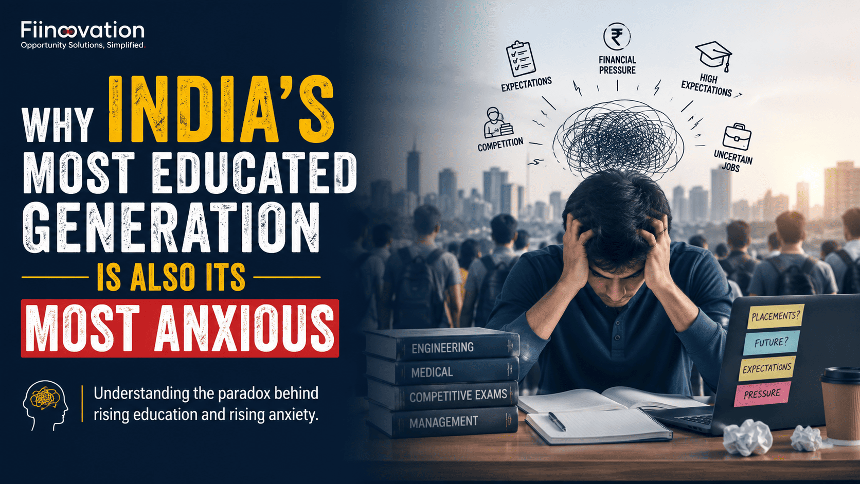 Why India's Most Educated Generation Is Also Its Most Anxious