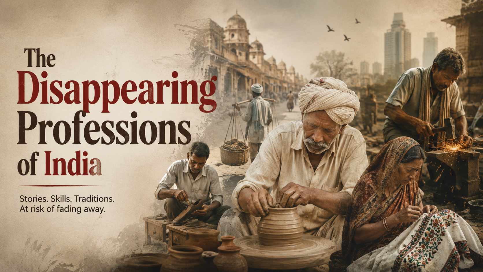 the disappearing professions of india